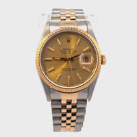 Rolex Datejust 36mm SS/Yellow Gold 16233