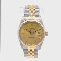 Rolex Datejust SS/Yellow Gold