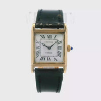Cartier Tank 24mm 18k Yellow Gold