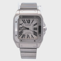 Cartier 100 265 Santos Stainless Steel