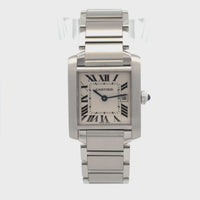 Cartier Tank Francaise Stainless Steel 2465