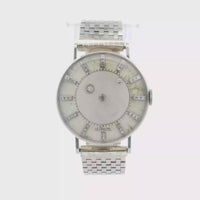 Le Coultre $6000 14k WG