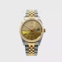 Rolex Datejust 36mm Stainless Steel/Yellow Gold 16233