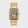 Cartier Tank Francaise 18k Yellow Gold Diamond 2385