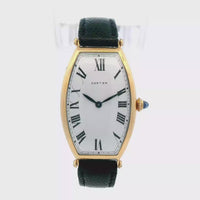 Cartier Tonneau 22540 18k Yellow Gold