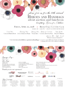 04.20.18 | Heroes And Handbags Silent Auction And Luncheon April 27, 2024