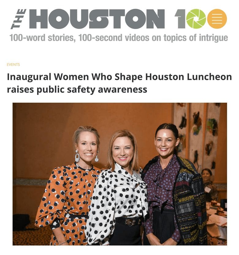 September 2018 | Houston 100 April 20, 2024