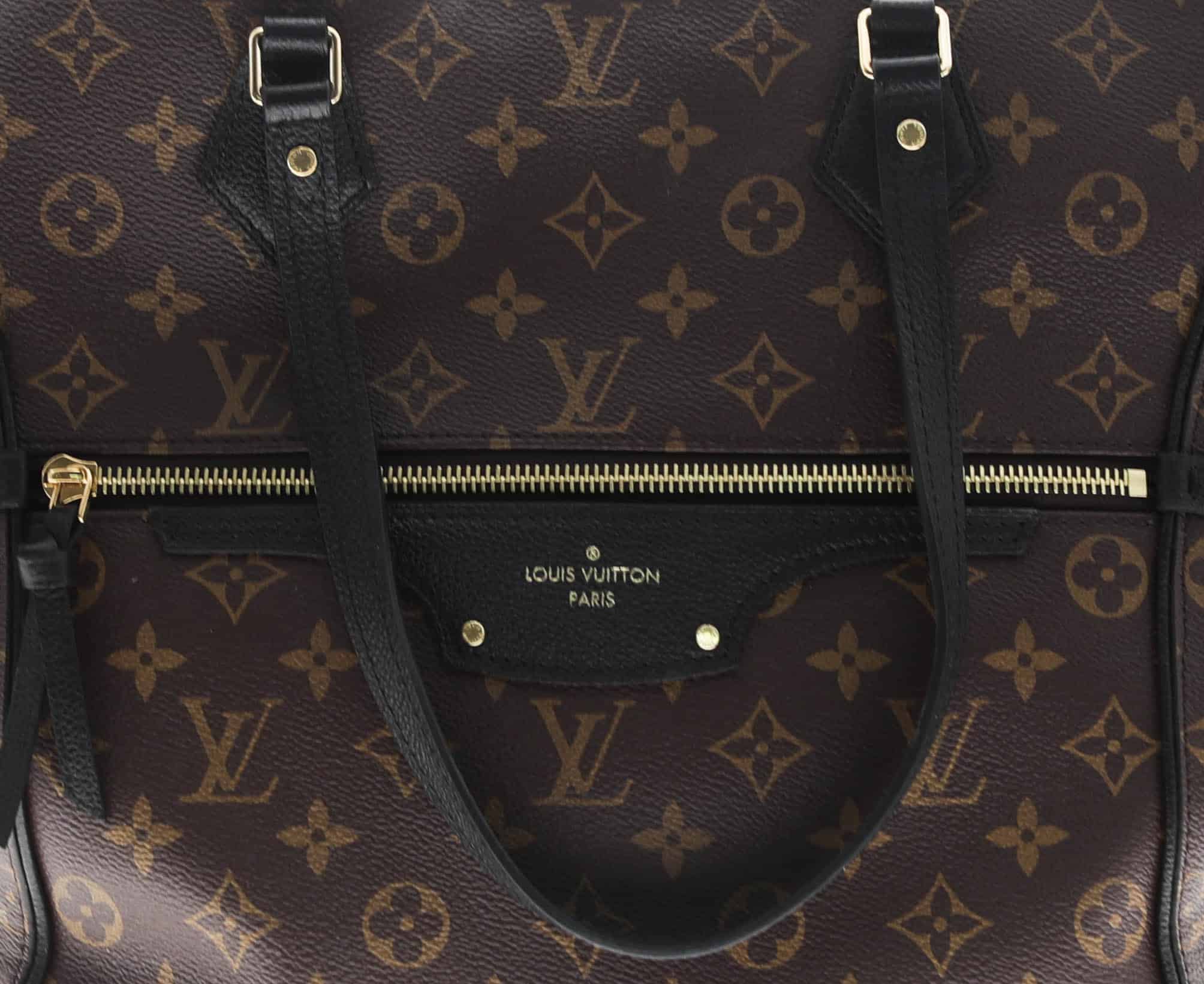 Louis Vuitton Pallas Black Monogram bag - The Vintage Contessa & Times Past | Pre-Owned Luxury ...
