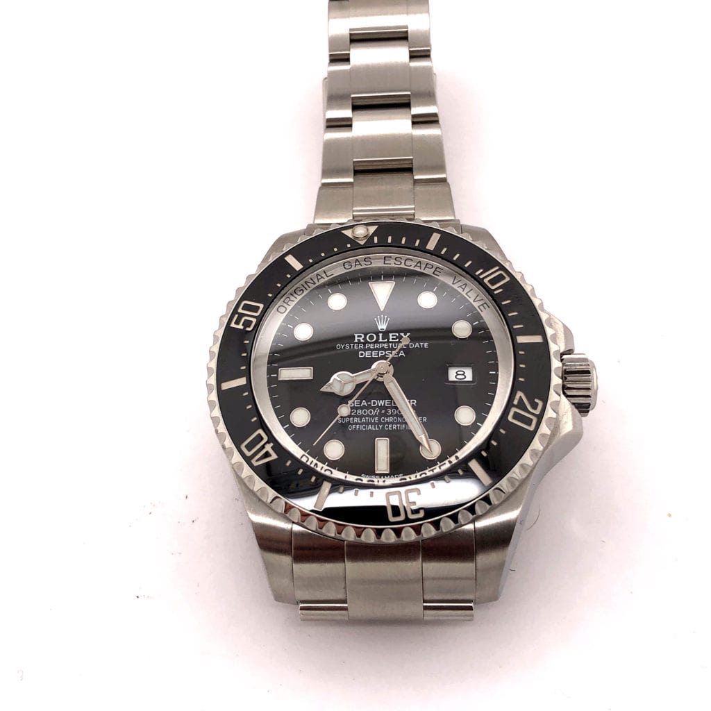 Rolex DeepSea SeaDweller Watch Men's Black - The Vintage  