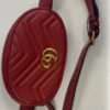Gucci GG Logo Marmont Matelassé Red Belt Bag 2