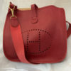 Hermes Evelyne I (no external pocket) GM Epsom Leather in Red/Rouge 2