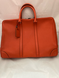 Louis Vuitton Porte-Doc Voyage Bag (PDV) in Clementine Taurillon Leather 3