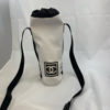 Chanel White Canvas CC Logo Bottle Holder Tube Shoulder Bag 5