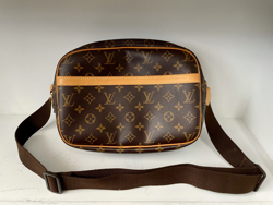 Louis Vuitton Monogram Reporter Bag Coated Canvas PM Model Numer M45254 3