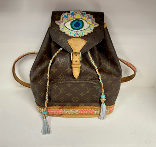Louis Vuitton Custom Montsouris Backpack Carla Valencia Design 3