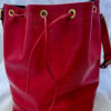 Louis Vuitton Red Epi Leather Noe Bag GM Model Number M44007 1