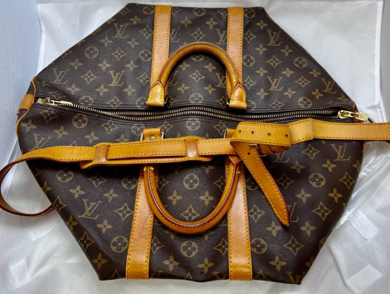 Louis Vuitton Monogram Keepall Bandouliere 45 Model Number M41418 February 24, 2024