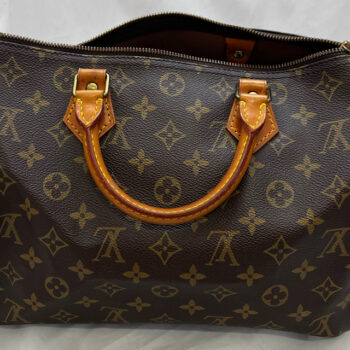 used Pre-owned Authenticated Louis Vuitton EPI Speedy 30 Leather Brown Boston Bag Top Handlebag Women (Good), Women's, Size: Small