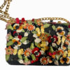 Prada Flower Bag with Gold Toned Chain 2