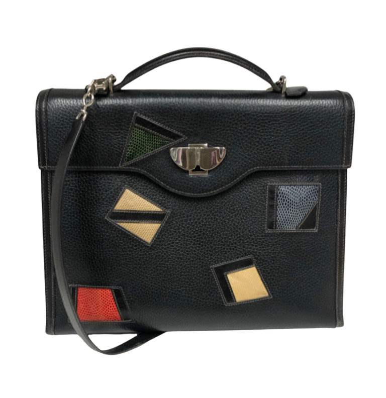 Hermes Limited Edition Multicolor Lizard &Amp; Black Ardennes Kelly Nuage 32 Phw May 5, 2024