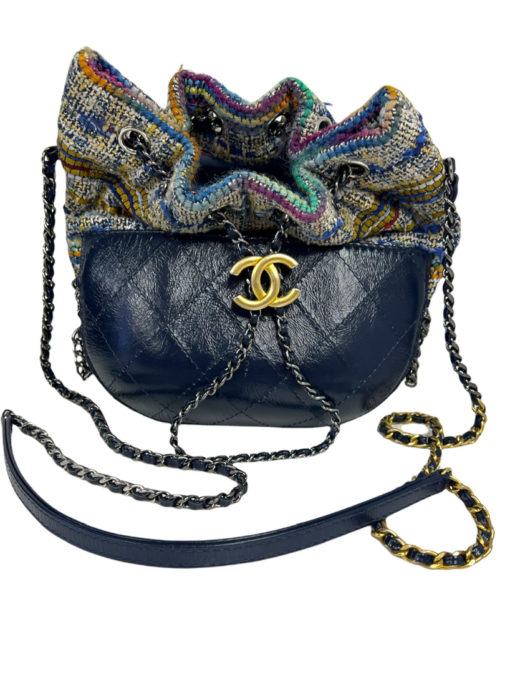 Chanel Tweed Gabrielle Drawstring Bag 3