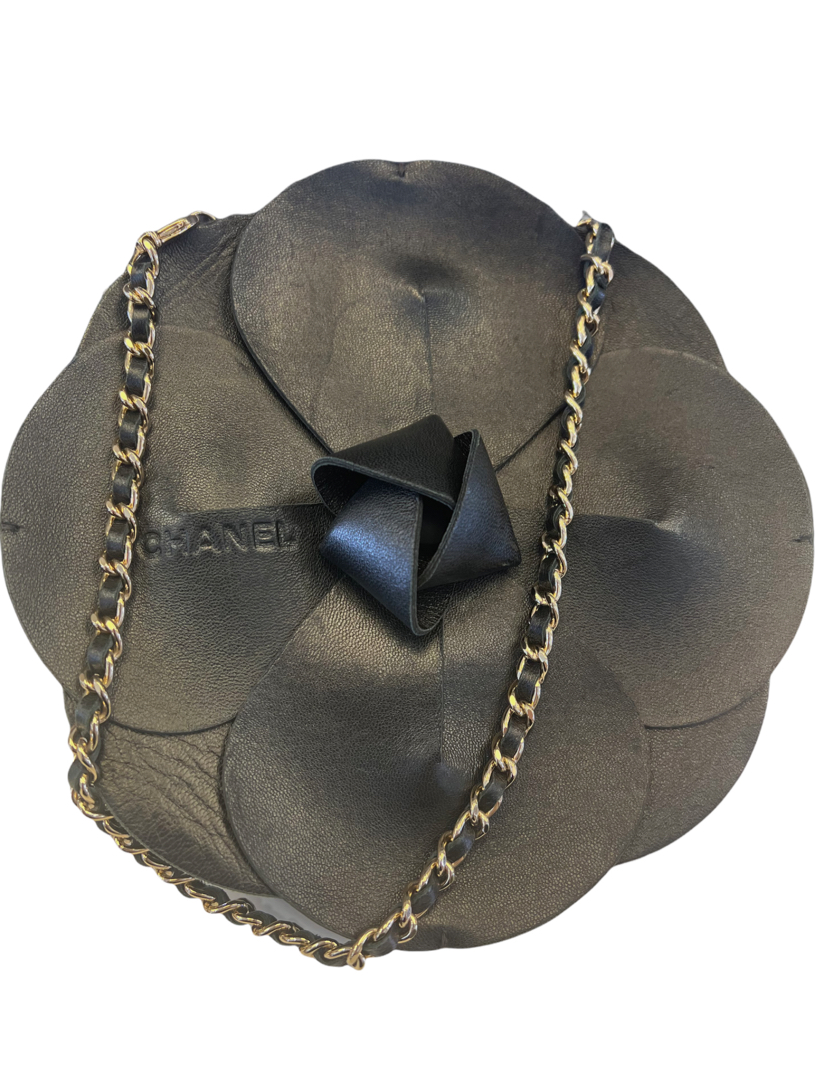 chanel leather bucket hat vintage