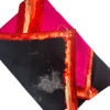Gucci small scarf black,red,pink,orange 4