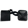 Gucci Signature Double Waist Bag Guccissima Leather 1