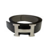 H belt buckle & Reversible leather strap 32 mm retail $875 4