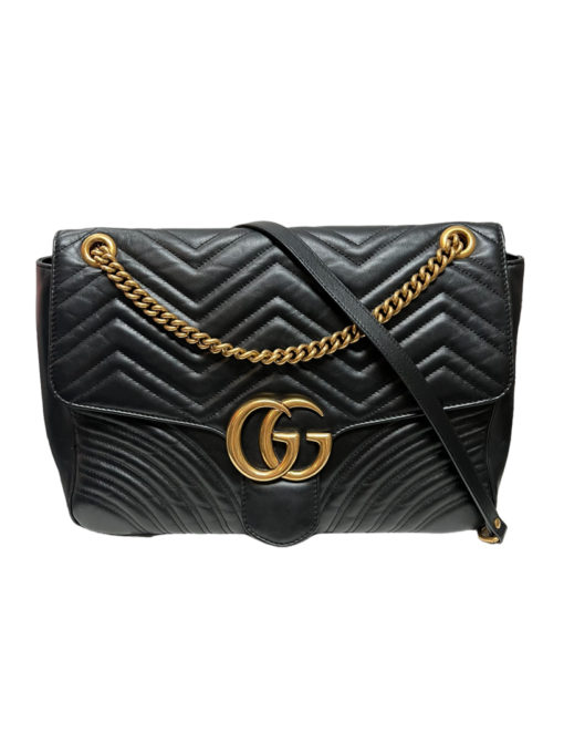 Gucci GG Marmont Large Matelasse Bag Rtl 3000 3