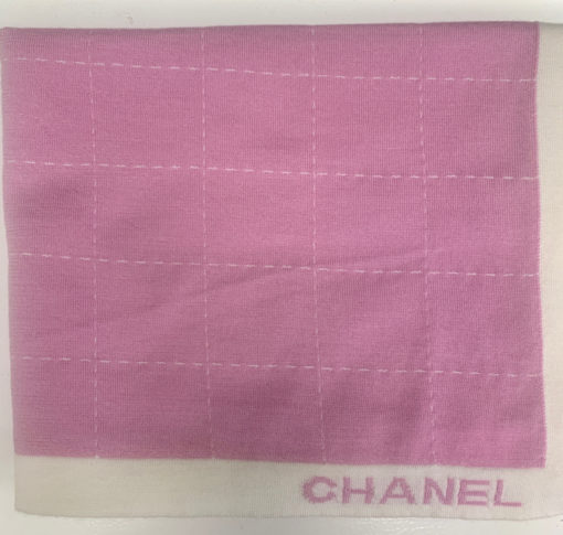 Chanel Large Scarf Purple 3