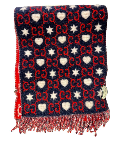 Gucci GG wool scarf Retail $470 3
