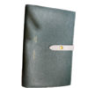 Celine Green/Grey Long Bi-Fold Large Strap Wallet 1