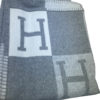 Hermes Avalon Throw Blanket Grey 3