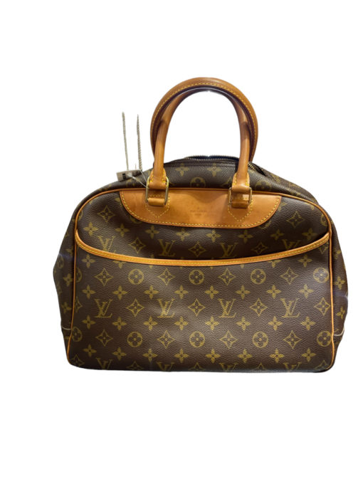 Louis Vuitton Deauville Monogram Top Handle Bag VI0955 3