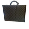 Louis Vuitton Damier Graphite President Briefcase Top Handle Black Coated Canvas Silver-Tone Hardware 14