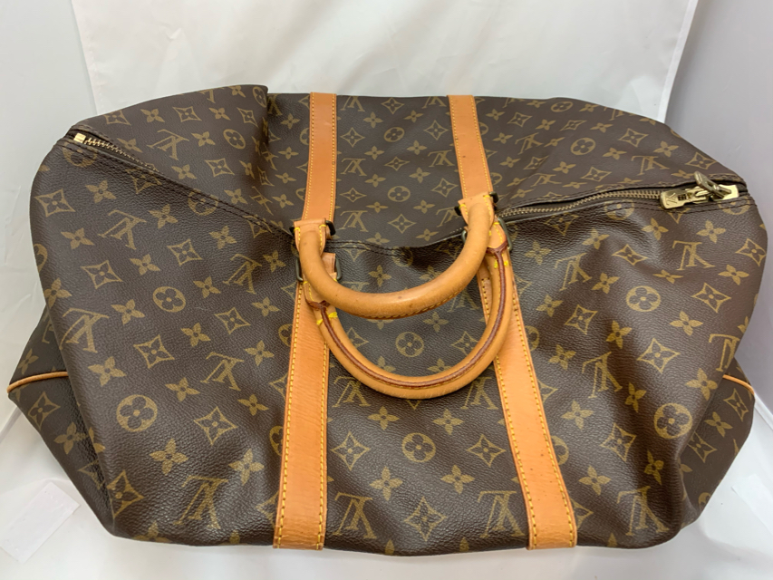 Second-hand Bag/Vintage LOUIS VUITTON MONOGRAM Keepall BAND RE-YELL BROWN  M41414