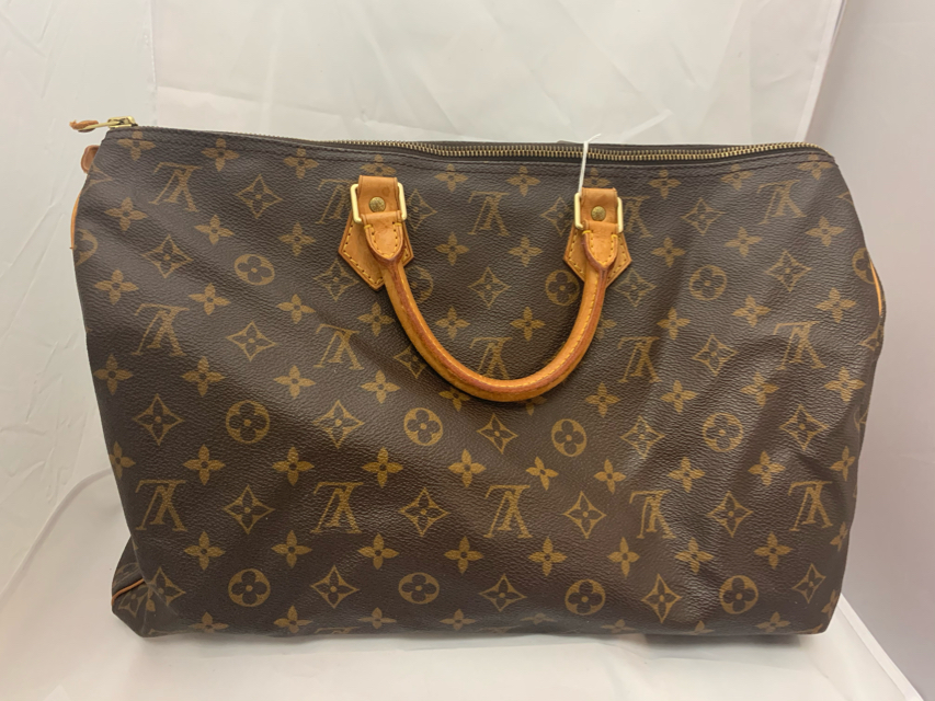Used Brown Louis Vuitton Monogram Speedy 40cm Top Handle Bag Authentic  Houston,TX