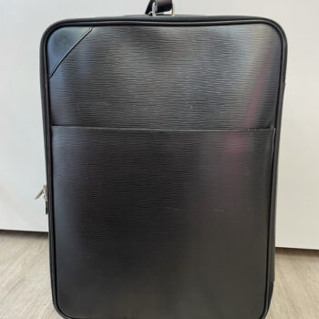 Louis Vuitton Black Epi Leather Pegase 50cm Suitcase Rolling Luggage Carry-On Travel Bag 13