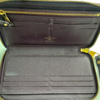 Louis Vuitton Monogram Empreinte Leather Zippy Wallet In Aube March 28, 2024