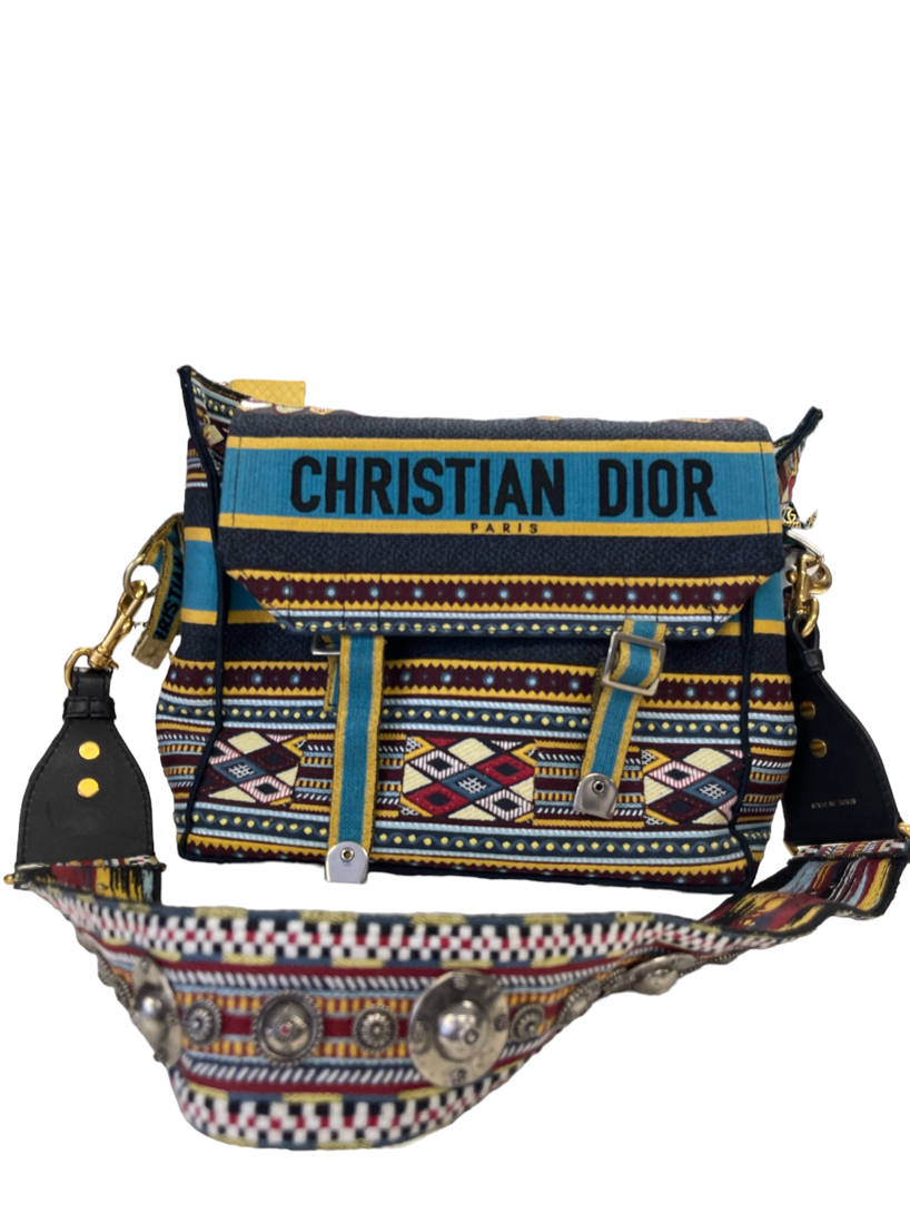 Dior - Weekender 40 Bag Black Maxi Dior Oblique Jacquard - Men