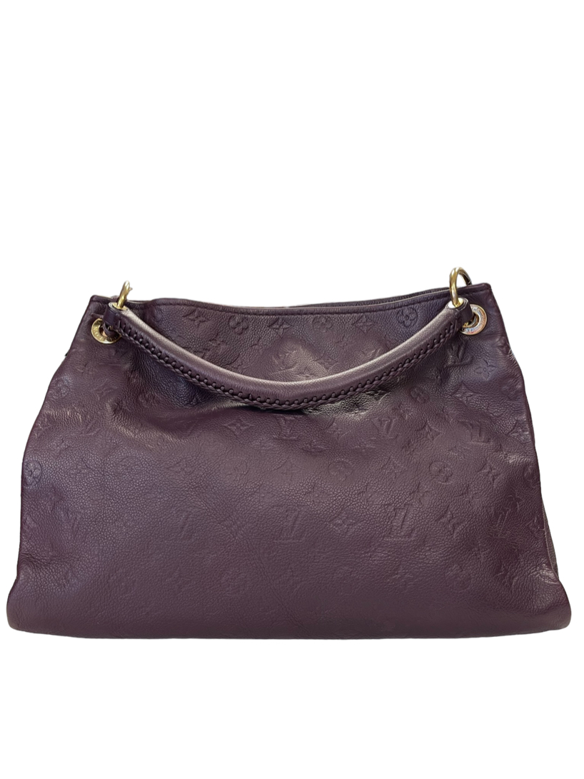 Louis Vuitton Purple Monogram Empreinte Leather Artsy Shoulder Bag 3