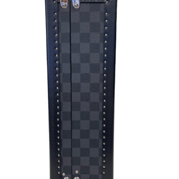 Louis Vuitton Damier Graphite President Briefcase Top Handle Black Coated Canvas Silver-Tone Hardware April 27, 2024