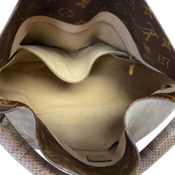 Louis Vuitton Python Handle Monogram Artsy W/ Lv Python/Black Shoulder Strap May 2, 2024