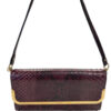 Louis Vuitton Rossmore Mm Python Prune Shoulder Bag Gold-Tone Hardware December 18, 2024