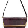 Louis Vuitton Rossmore Mm Python Prune Shoulder Bag Gold-Tone Hardware April 20, 2024