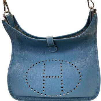 Hermès // Noir Clemence Evelyne II 29 Bag – VSP Consignment