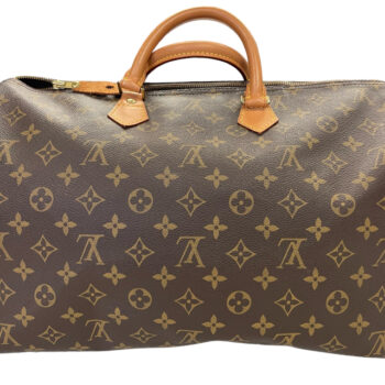 Authenticated used Louis Vuitton Monogram Speedy 40 Boston Bag Handbag M41522 Brown PVC Leather Ladies Louis Vuitton, Adult Unisex, Size: (HxWxD)