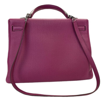 Hermes Tosca Togo Kelly 40 Cm With Palladium Hardware Rose Pourpre November 23, 2024