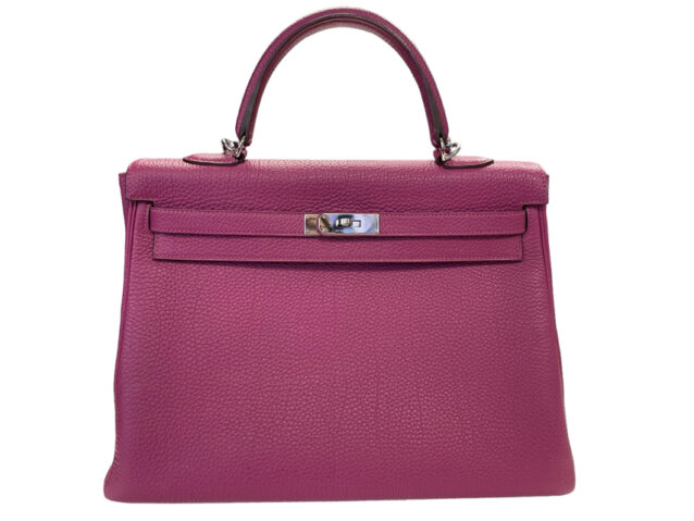 Hermes Tosca Togo Kelly 40 Cm With Palladium Hardware Rose Pourpre November 23, 2024